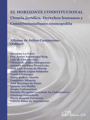 cover image of El horizonte constitucional